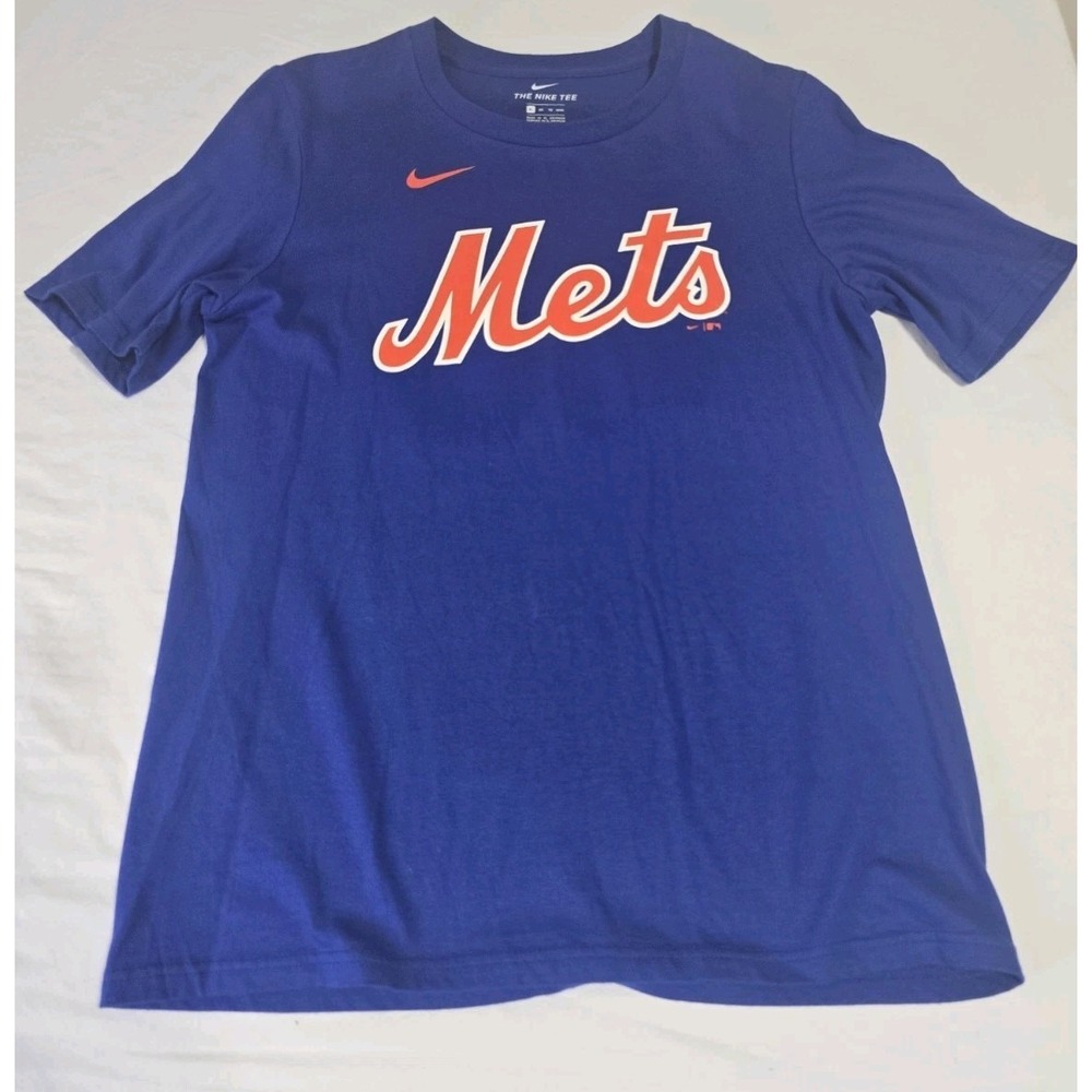 Nike NY Mets Kid's XL (18/20) T-shirt MBL #48 deGrom